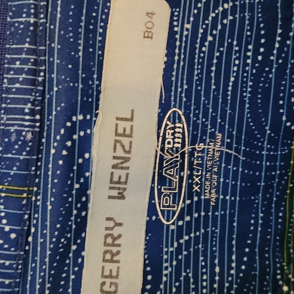 Gerry Wenzel Blue Polo Golf Shirt XXL - Picture 2 of 4